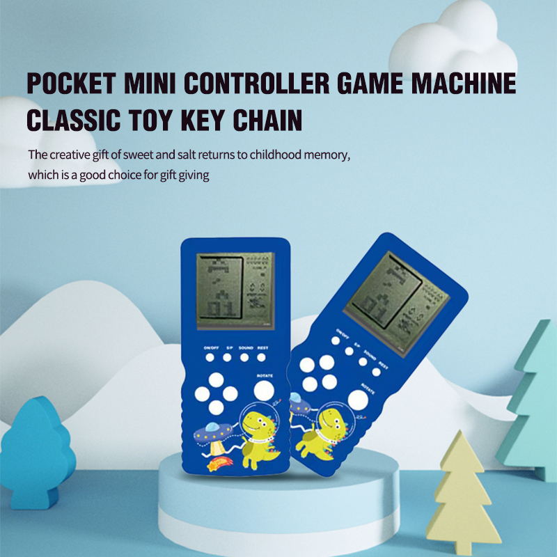Retro Gaming Console Lego - 1Pcs Blue Retro Handheld Game Console