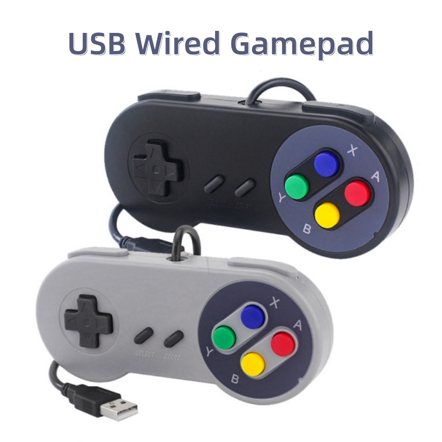 Retro Gaming On Raspberry Pi - USB Wired Game Controller Retro PC
