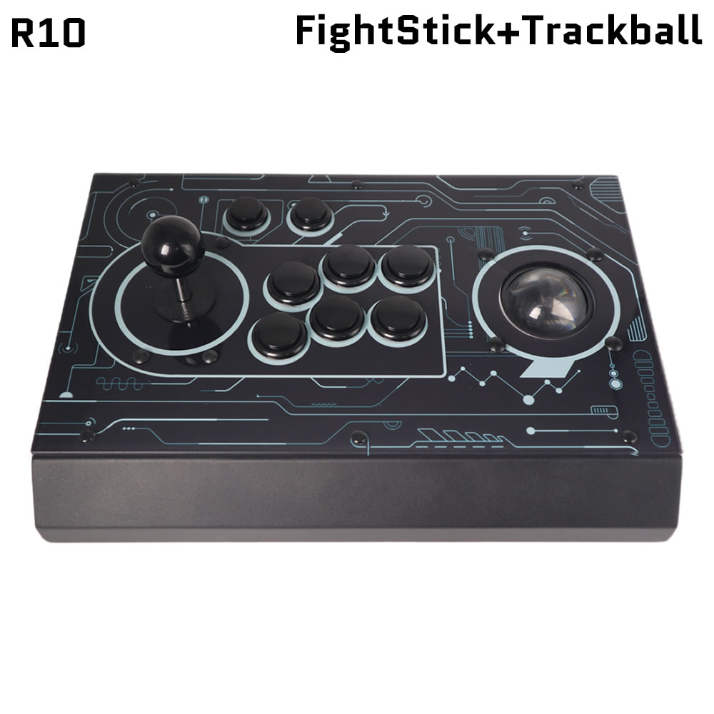 Retro Gaming Usb Stick - FightBox R10 Arcade Fight Stick Sanwa