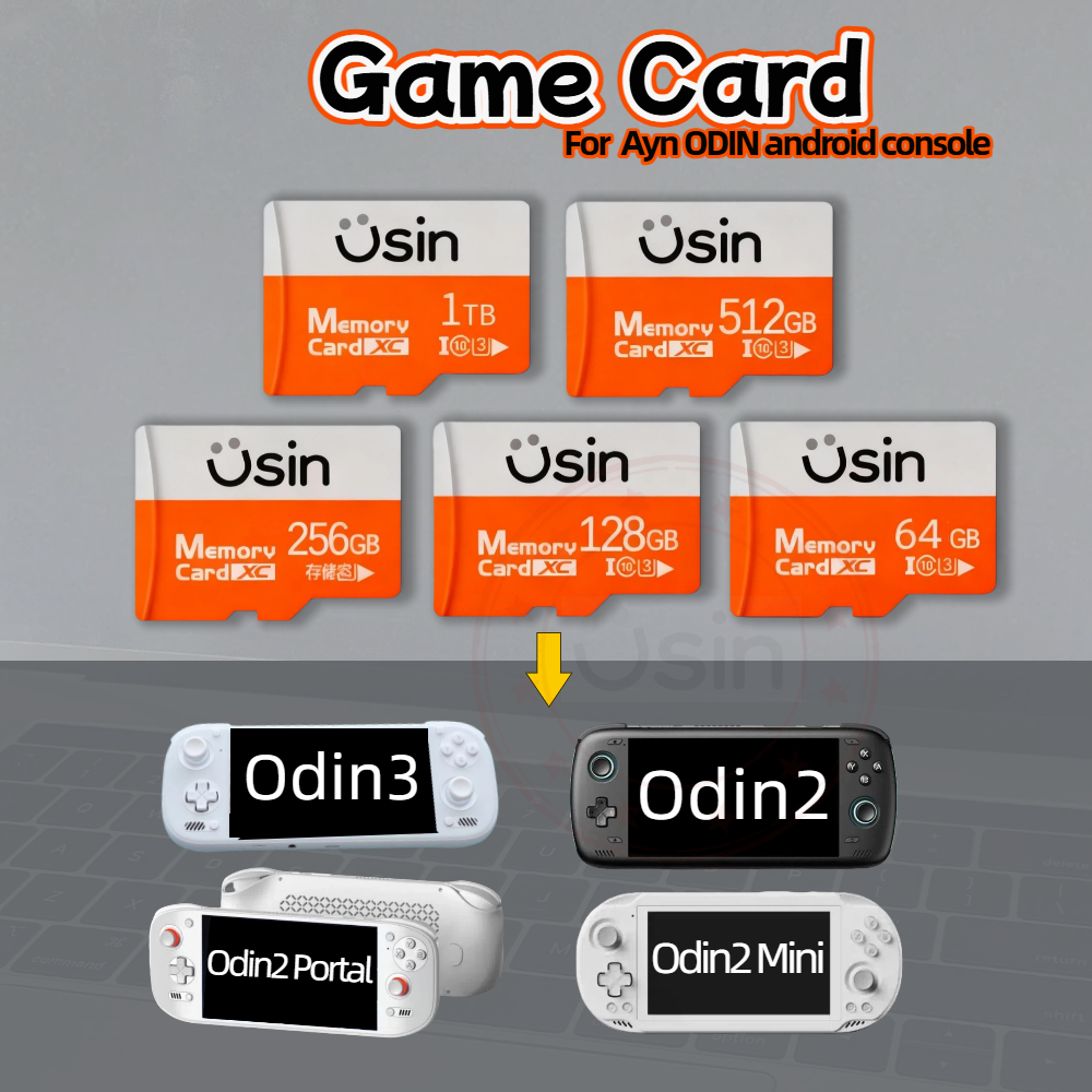 Retro Gaming System - Game SD Card For Ayn ODIN3