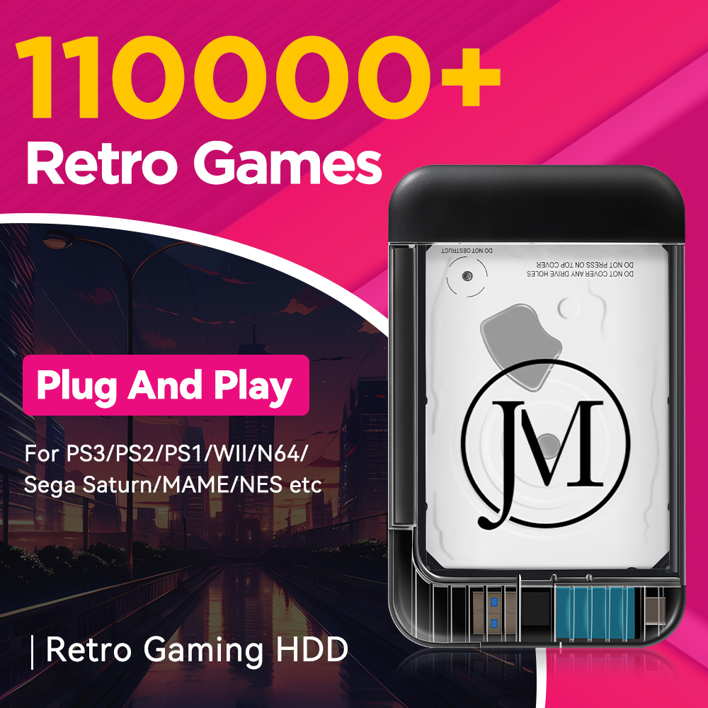 Retro Gaming For Windows - Retro Game HDD With 110000+Retro Games