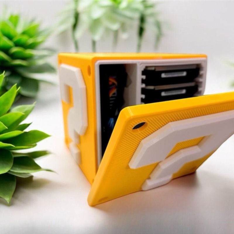 Retro Gaming Cabinet - Creative 3D Printed NAS Case with