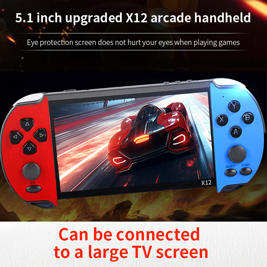 Retro Gaming Upscaler - Portable Handheld Videogame TV Retro Video