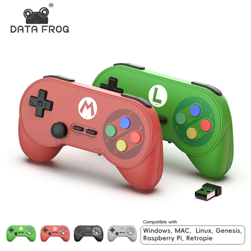 Retro Gaming For Windows - Data Frog PC07 Classic Style Wireless