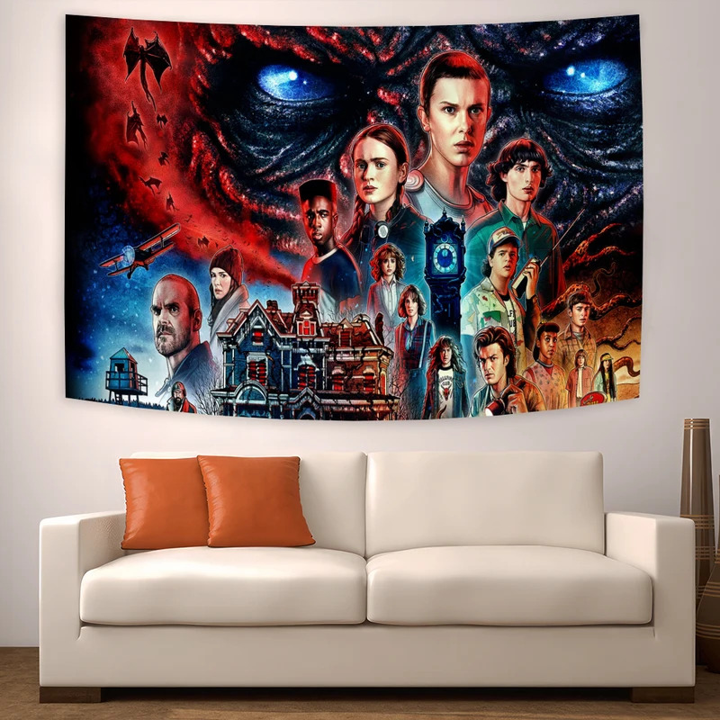 Retro Gaming Banner - VIKAMA Cool Aesthetic Bedroom Decoration, Inverted