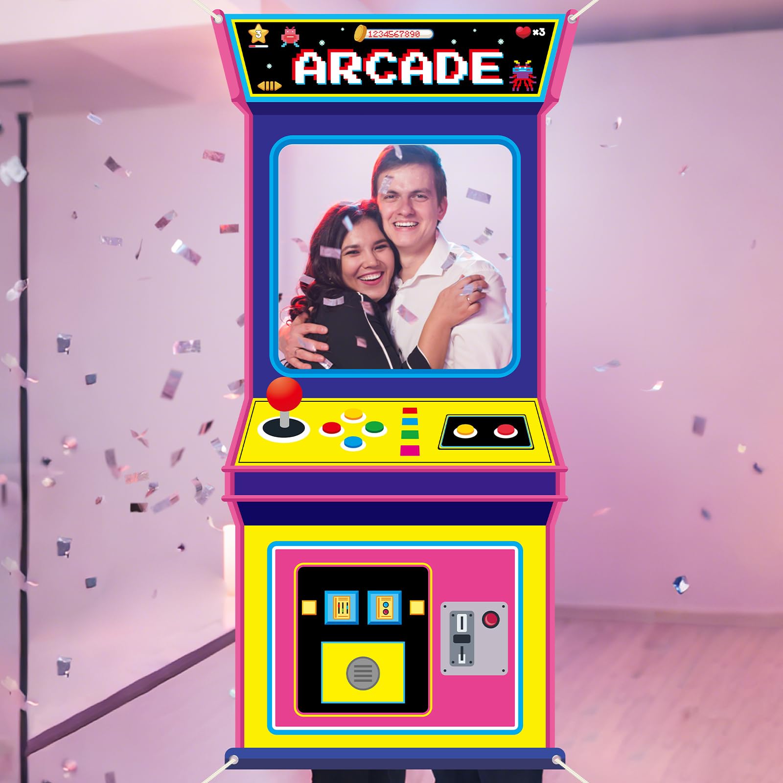 Retro Video Gaming Fabric Arca - Retro Gaming Banner recensione e prezzo