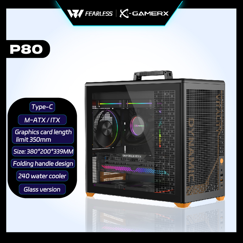Power Train X-GAMERX P80 Side  - Retro Gaming Cabinet recensione e prezzo