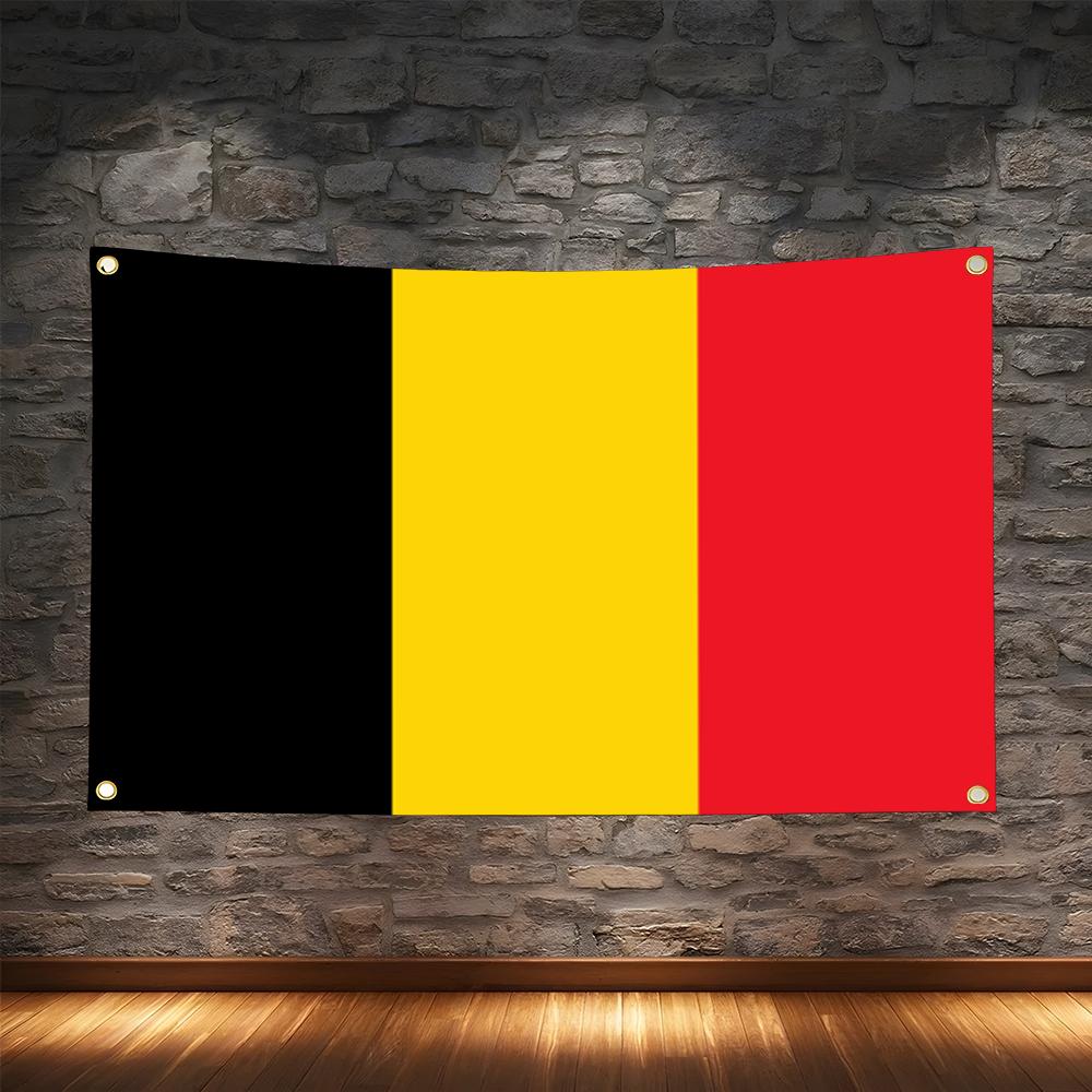 Classic Belgium Flags Retro Fo - Retro Gaming Banner recensione e prezzo