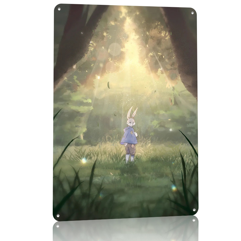 Bunny on a Field Poster Retro  - Retro Gaming On recensione e prezzo