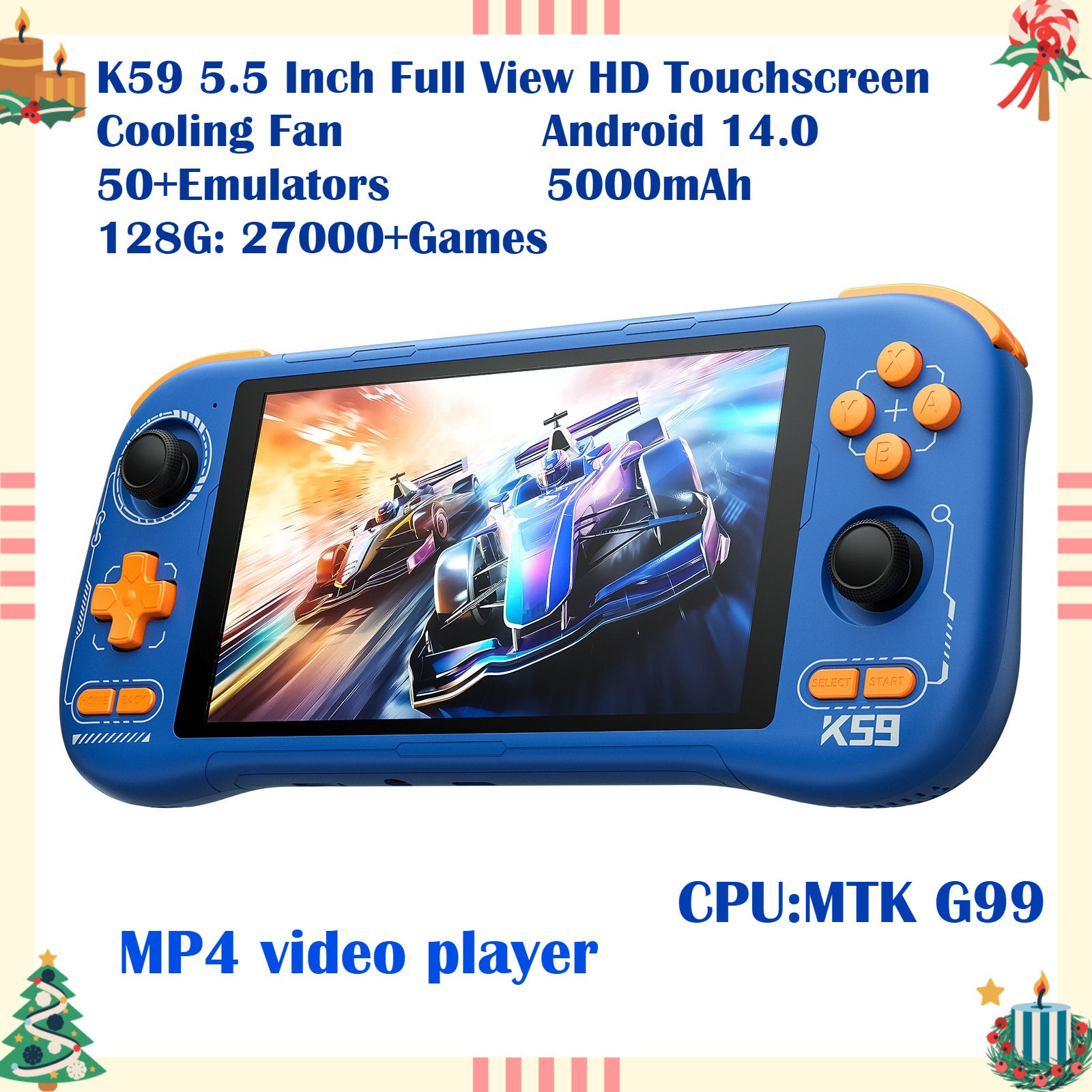 K59 Pro Android 14 Handheld Ga - Retro Gaming Upscaler recensione e prezzo