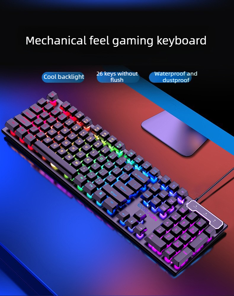 EWEADN GX330 Gaming Keyboard 1 - Retro Gaming For Windows recensione e prezzo