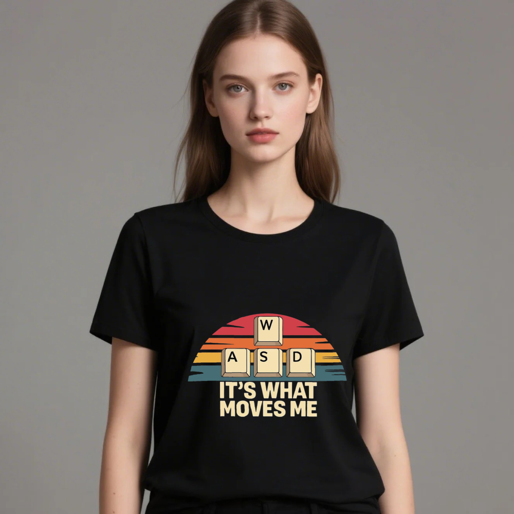 It's What Moves Me Retro WASD  - Retro Gaming Gifts For Men recensione e prezzo