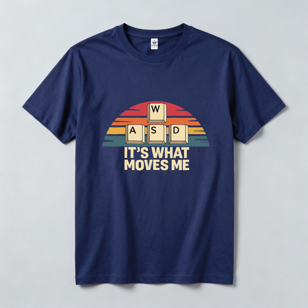 It's What Moves Me Retro WASD  - Retro Gaming Gifts For Men recensione e prezzo