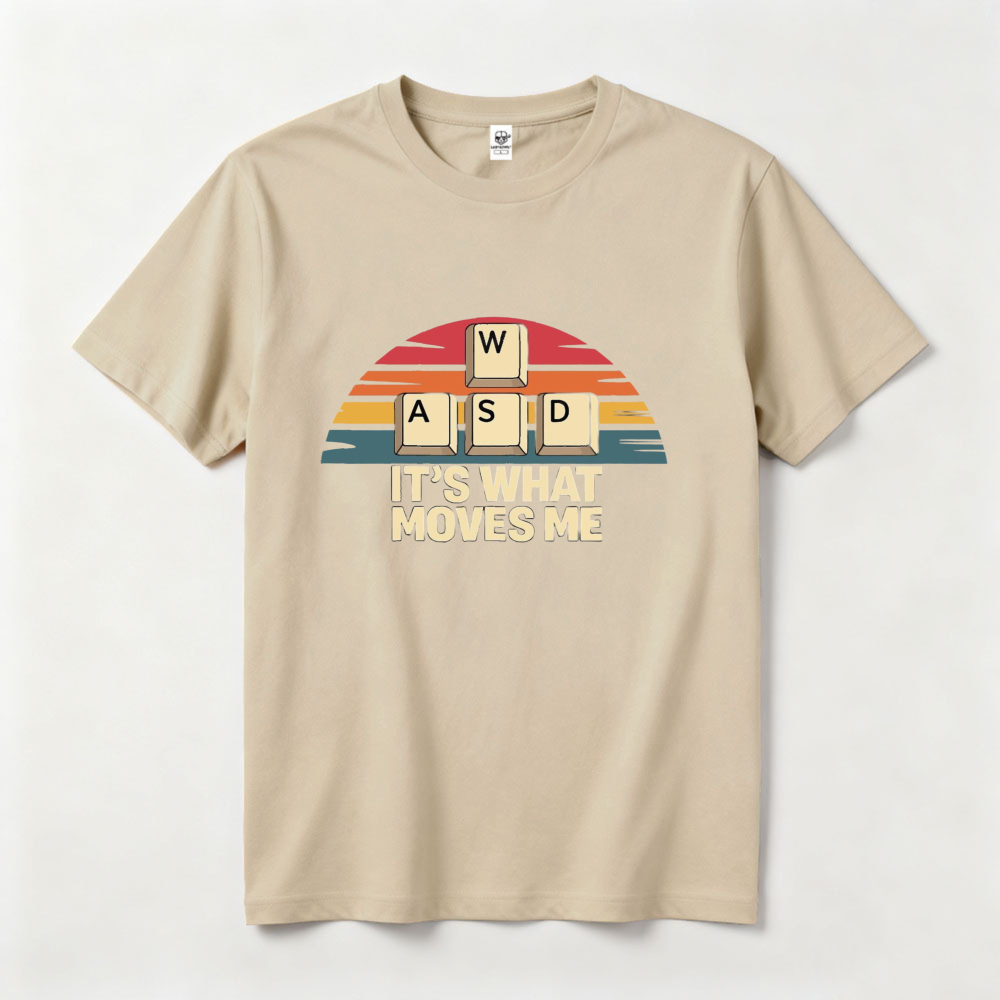 It's What Moves Me Retro WASD  - Retro Gaming Gifts For Men recensione e prezzo