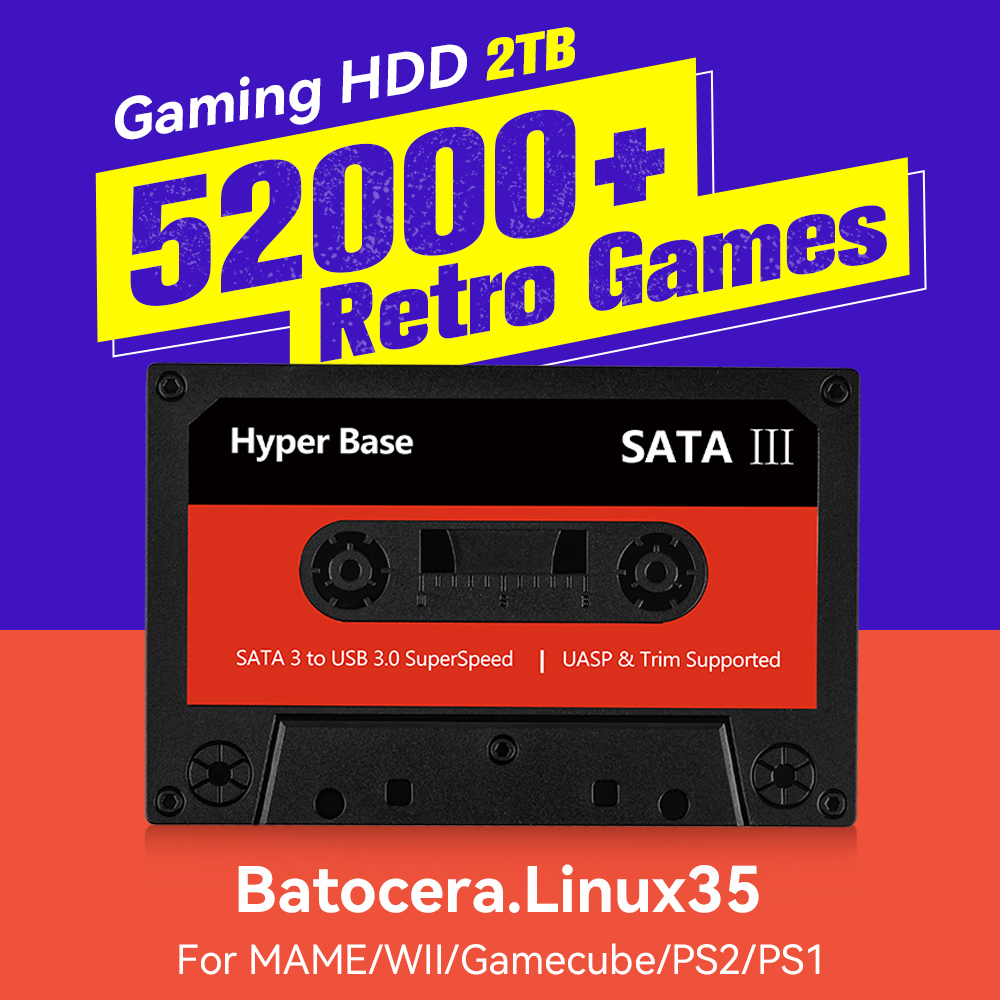 Batocera 500GB/2TB Retro Game  - Retro Gaming For Windows recensione e prezzo