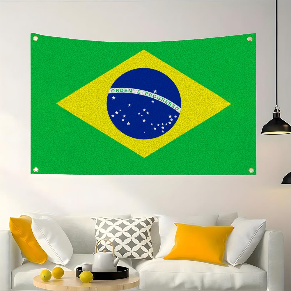 1PC Famosu Brazil Flags Retro  - Retro Gaming Banner recensione e prezzo