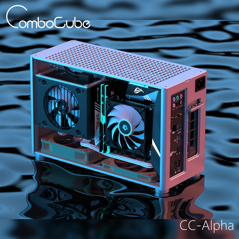 Mini ITX PC Case 8.5L CNC Alum - Retro Gaming Cabinet recensione e prezzo