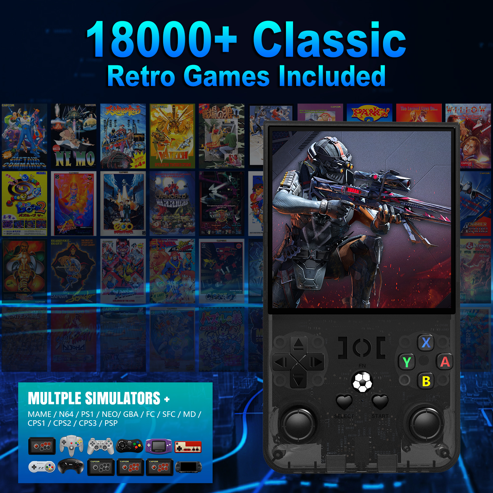 Open Source R36MAX Portable Vi - Retro Gaming Upscaler recensione e prezzo