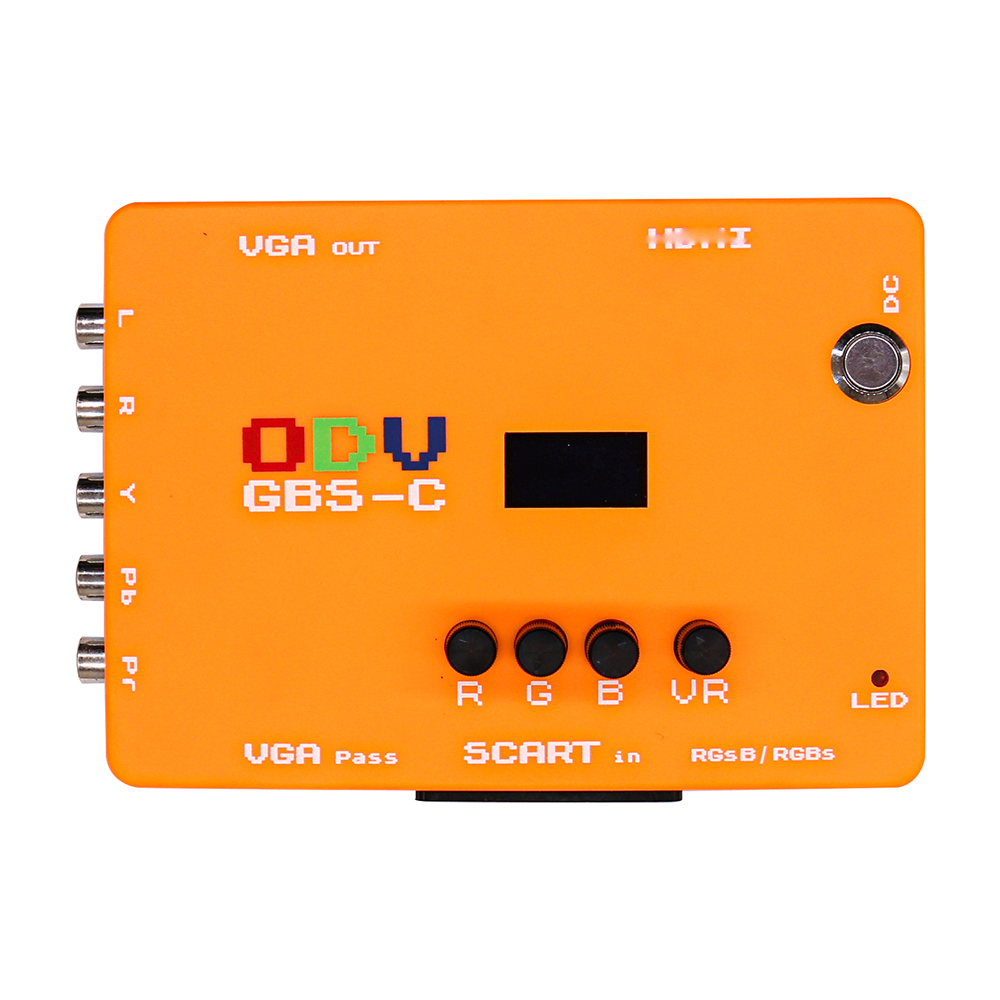 ODV-GBS-C Component/VGA/Scart  - Retro Gaming Upscaler recensione e prezzo
