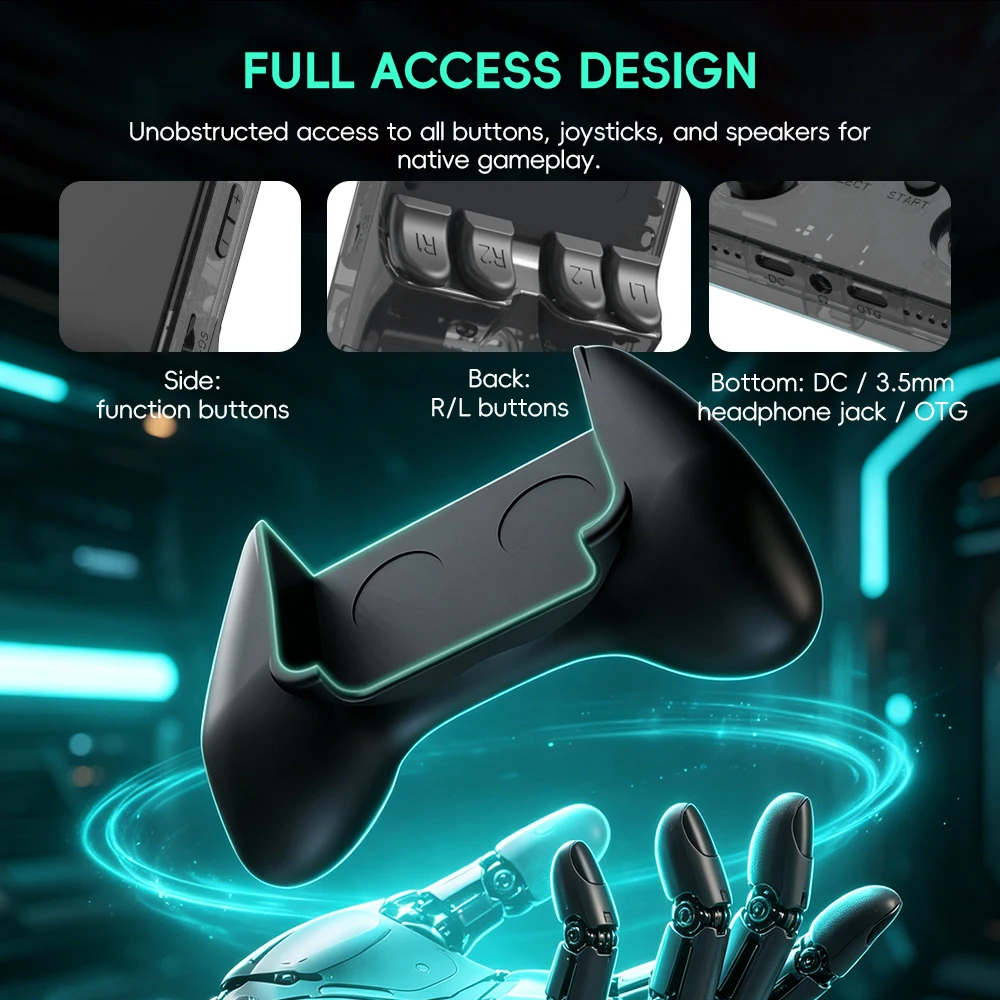 Data Frog R36S Game Grip Ergon - Retro Gaming System recensione e prezzo