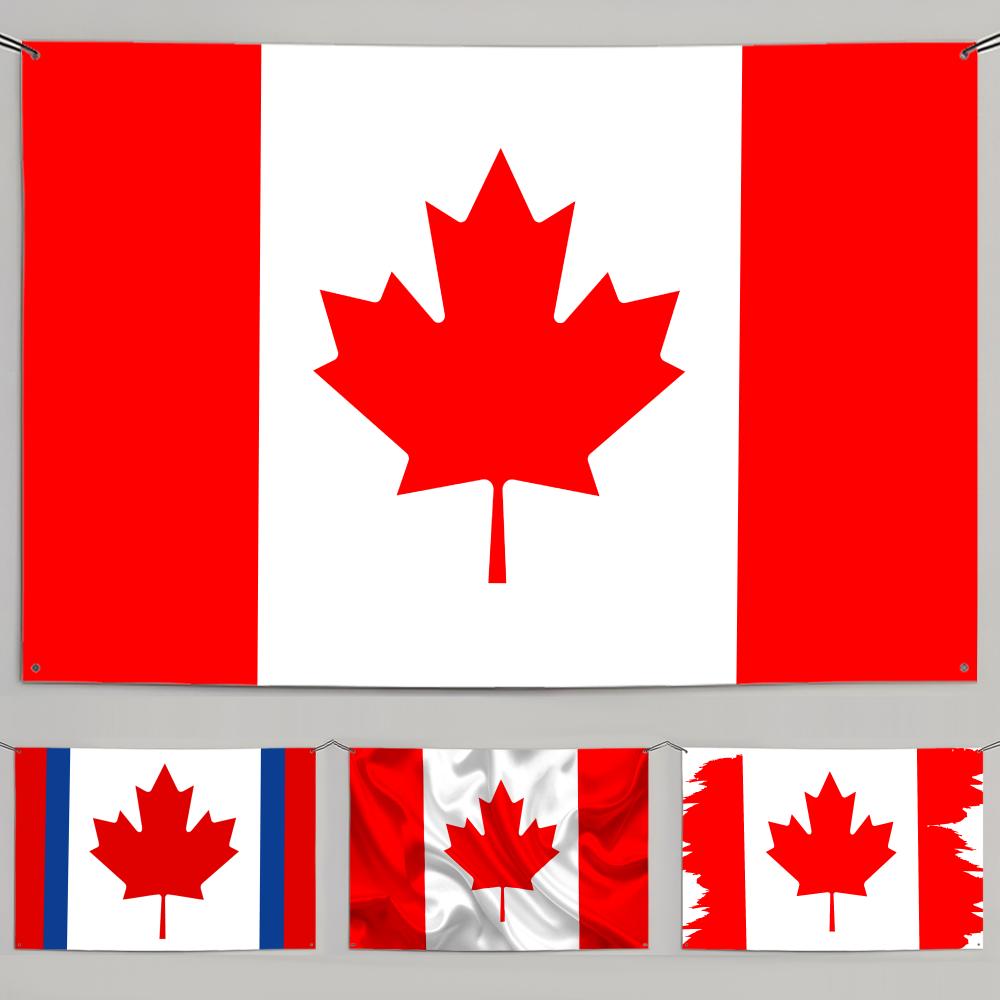 1PC Classic Canadian Flags Ret - Retro Gaming Banner recensione e prezzo