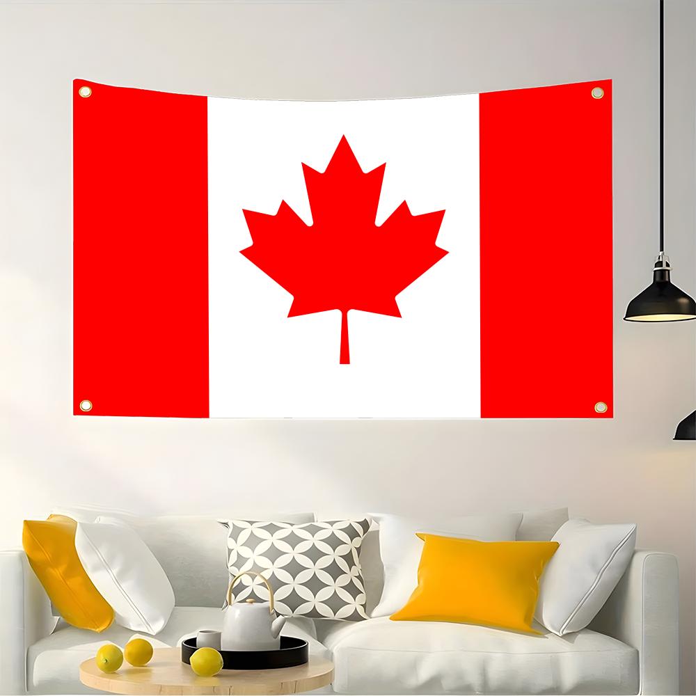 1PC Classic Canadian Flags Ret - Retro Gaming Banner recensione e prezzo