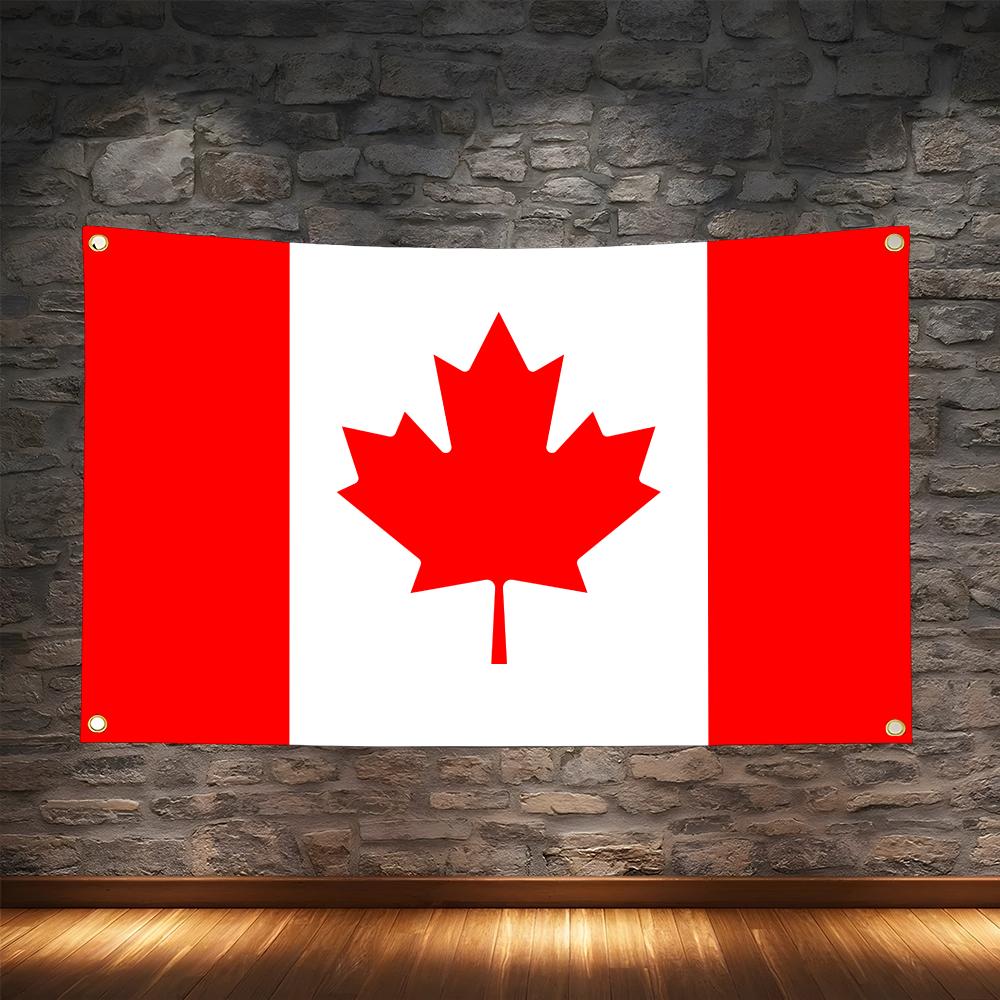 1PC Classic Canadian Flags Ret - Retro Gaming Banner recensione e prezzo