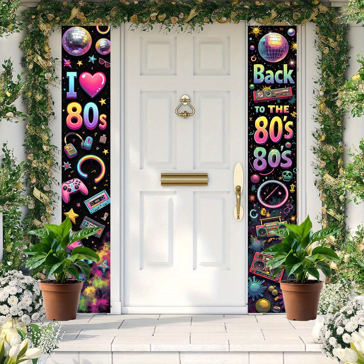 Two retro 80s game-themed part - Retro Gaming Banner recensione e prezzo