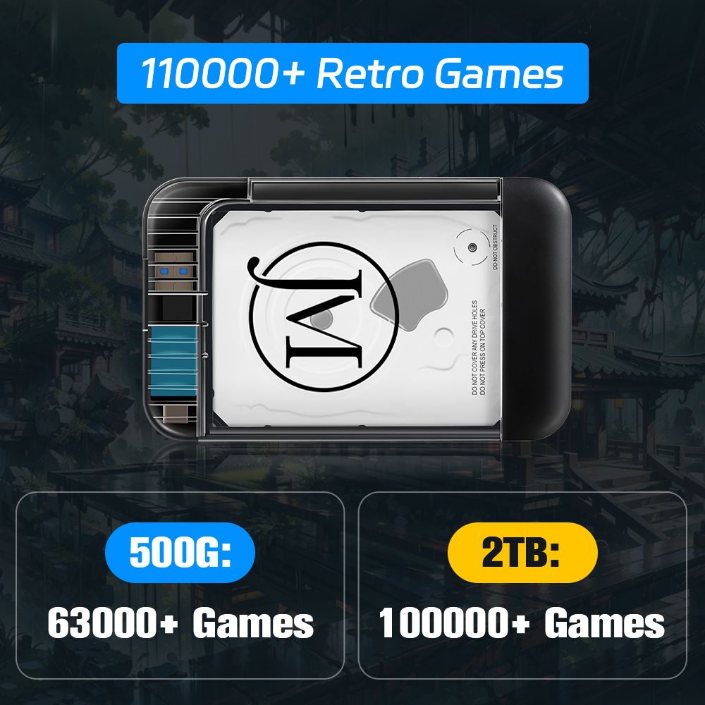 Retro Game HDD With 110000+Ret - Retro Gaming For Windows recensione e prezzo