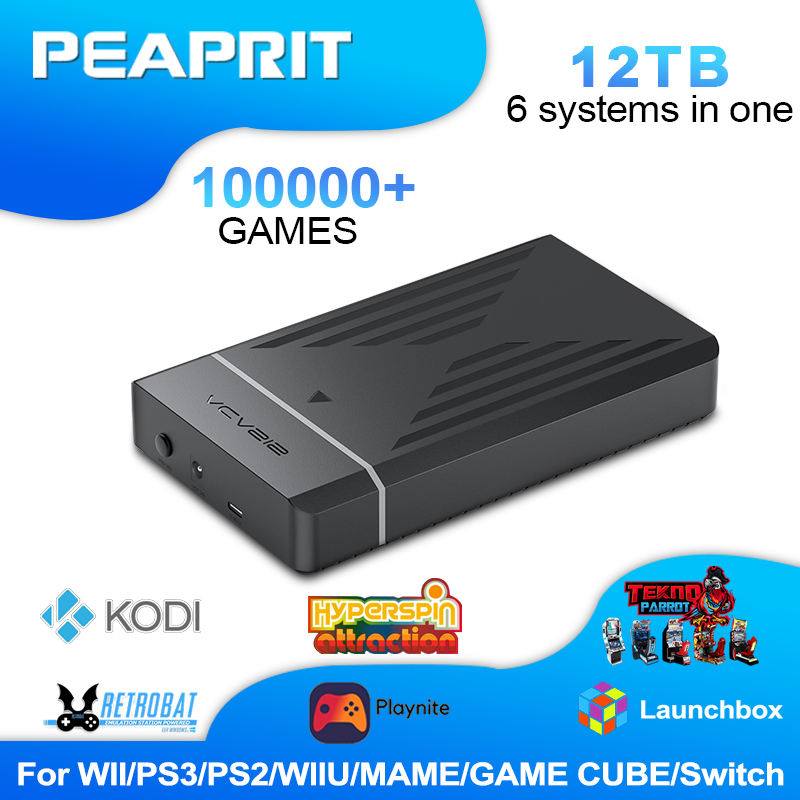 12TB Retro Gaming HDD with Hyp - Retro Gaming For Windows recensione e prezzo