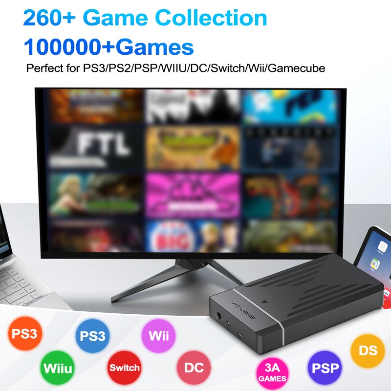 12TB Retro Gaming HDD with Hyp - Retro Gaming For Windows recensione e prezzo