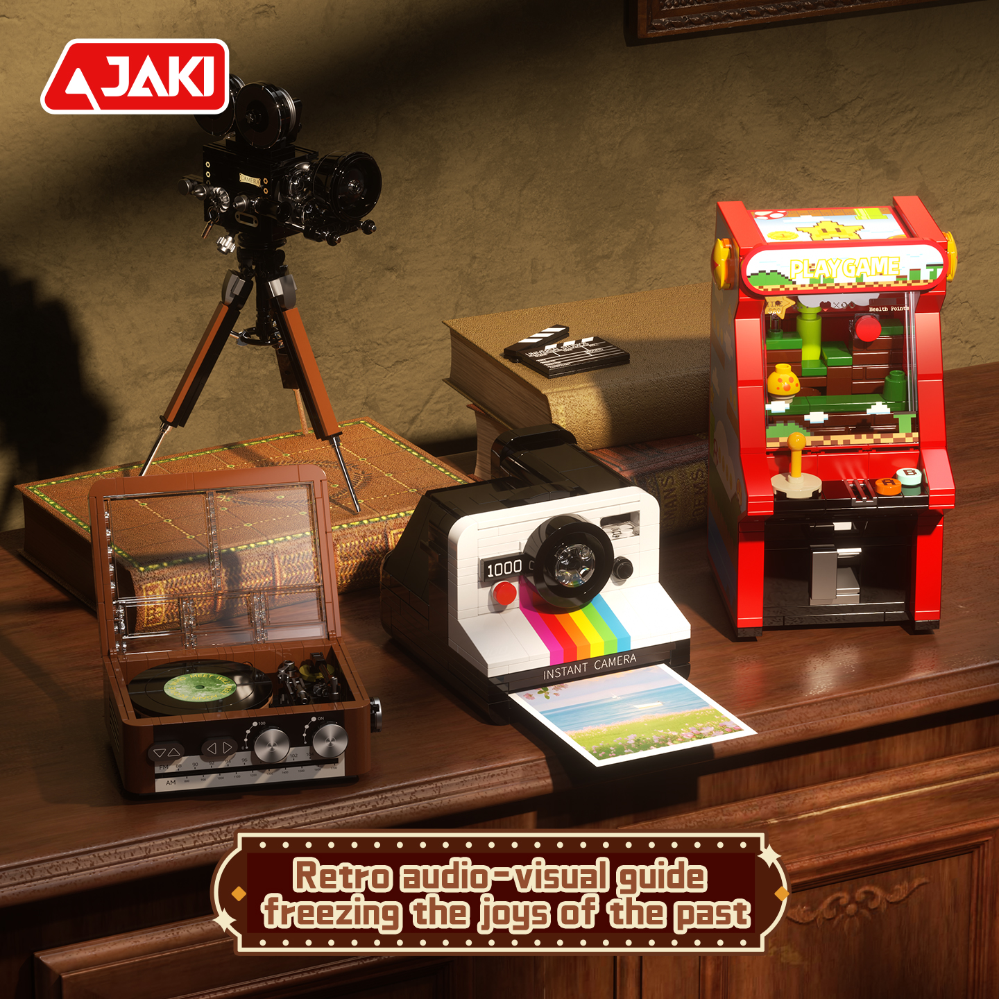 JAKI Retro Electronics Series  - Retro Gaming Console Lego recensione e prezzo
