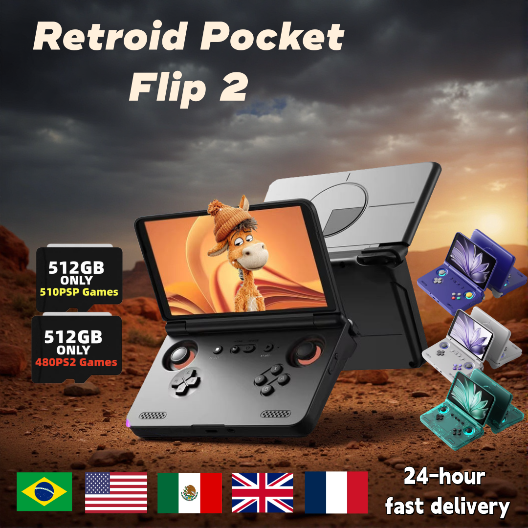 Retroid Pocket Flip 2 Retro Ha - Retro Gaming Gadgets recensione e prezzo