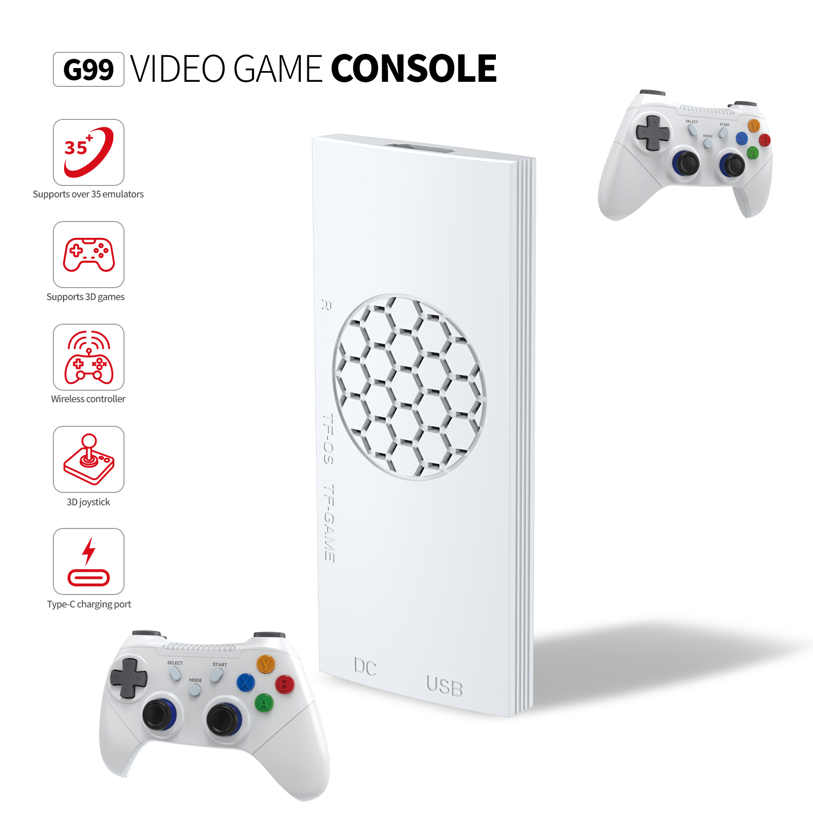 8-Core Processor Game Console  - Retro Gaming System recensione e prezzo