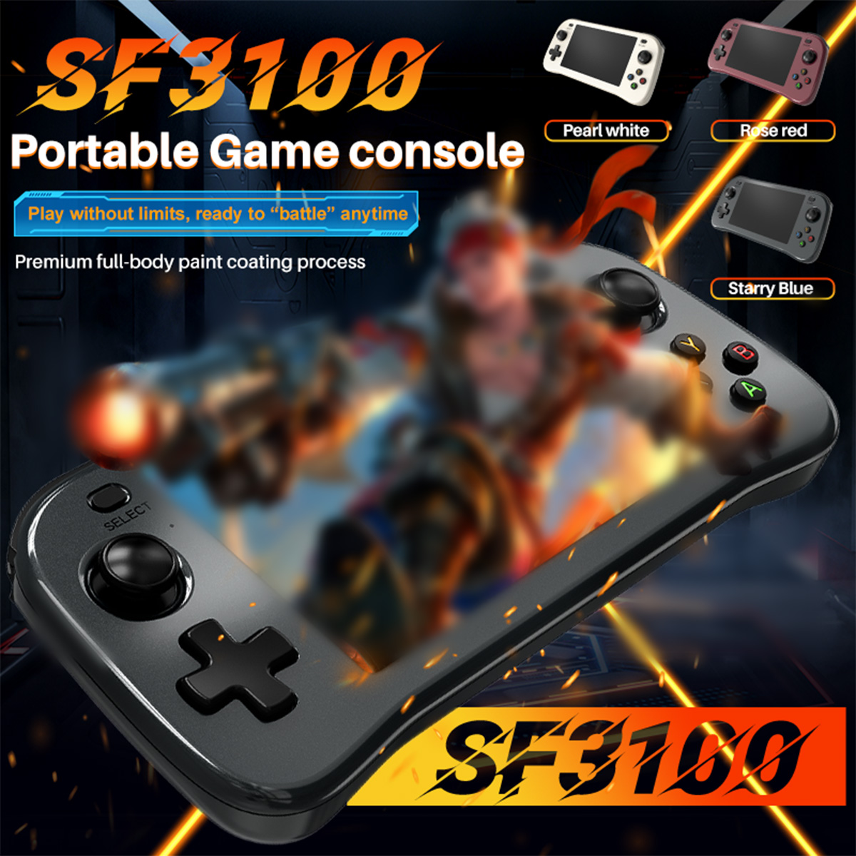 SF3100 Portable Handheld Game  - Retro Gaming Gadgets recensione e prezzo