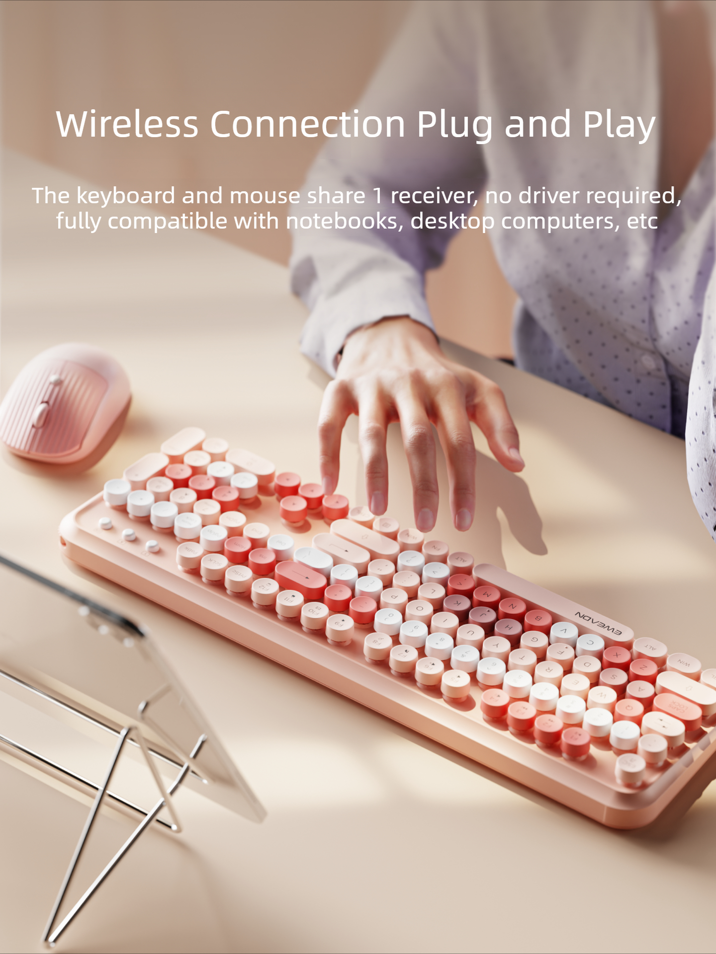 EWEADN V96 Wireless Keyboard M - Retro Gaming For Windows recensione e prezzo