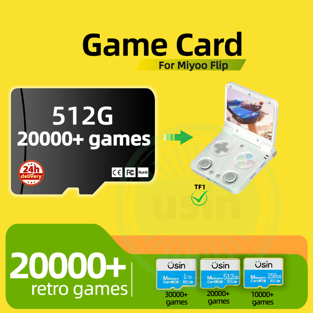 Game Card For Miyoo Flip 30000 - Retro Gaming System recensione e prezzo