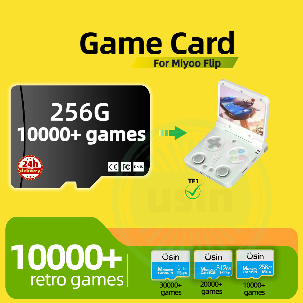 Game Card For Miyoo Flip 30000 - Retro Gaming System recensione e prezzo