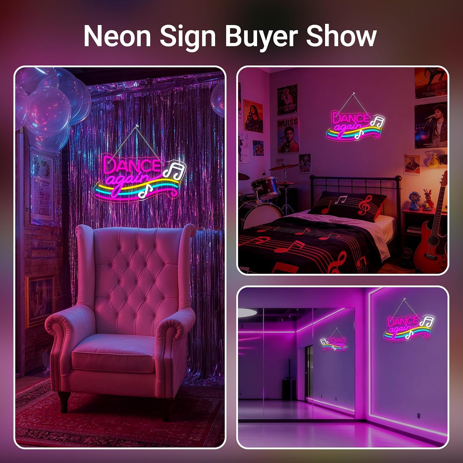 Dance Neon Sign USB Powered Ha - Retro Gaming Bar recensione e prezzo