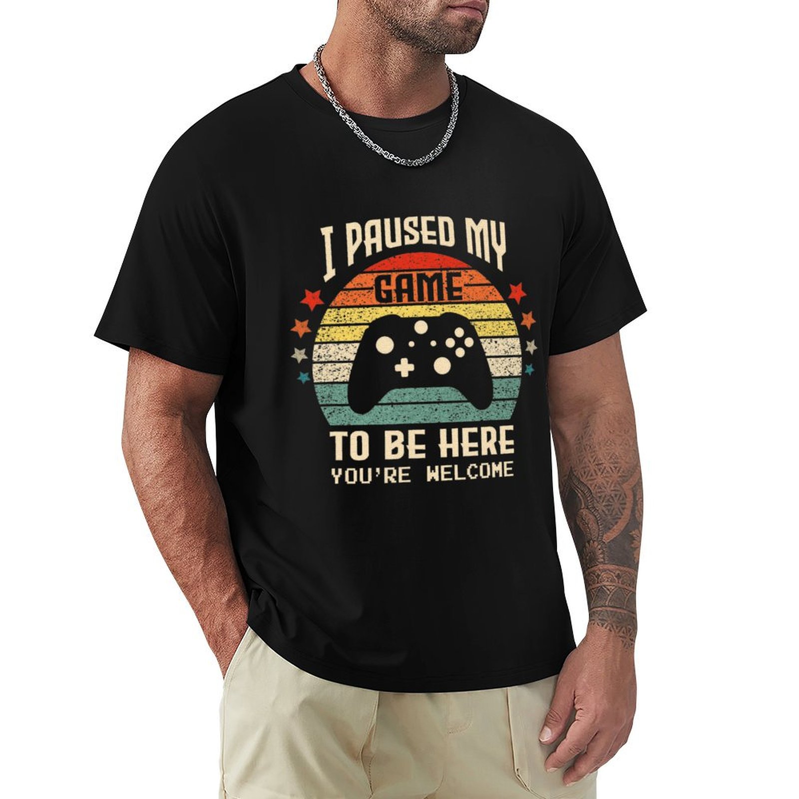 I Paused My Game to Be Here Ga - Retro Gaming Gifts For Men recensione e prezzo