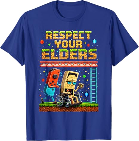 Respect Your Elders Retro Gami - Retro Gaming Gifts For Men recensione e prezzo
