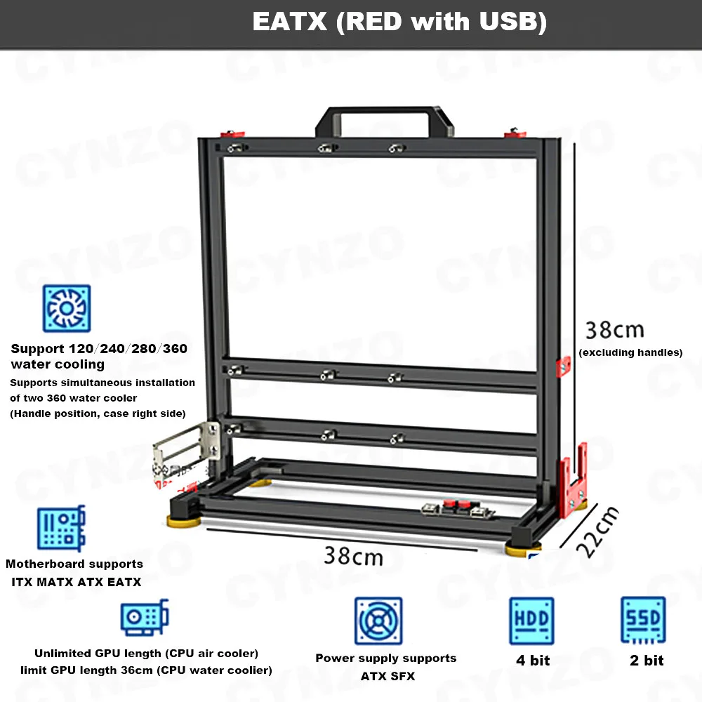 MOD Desktop PC Cabinet EATX PC - Retro Gaming Cabinet recensione e prezzo