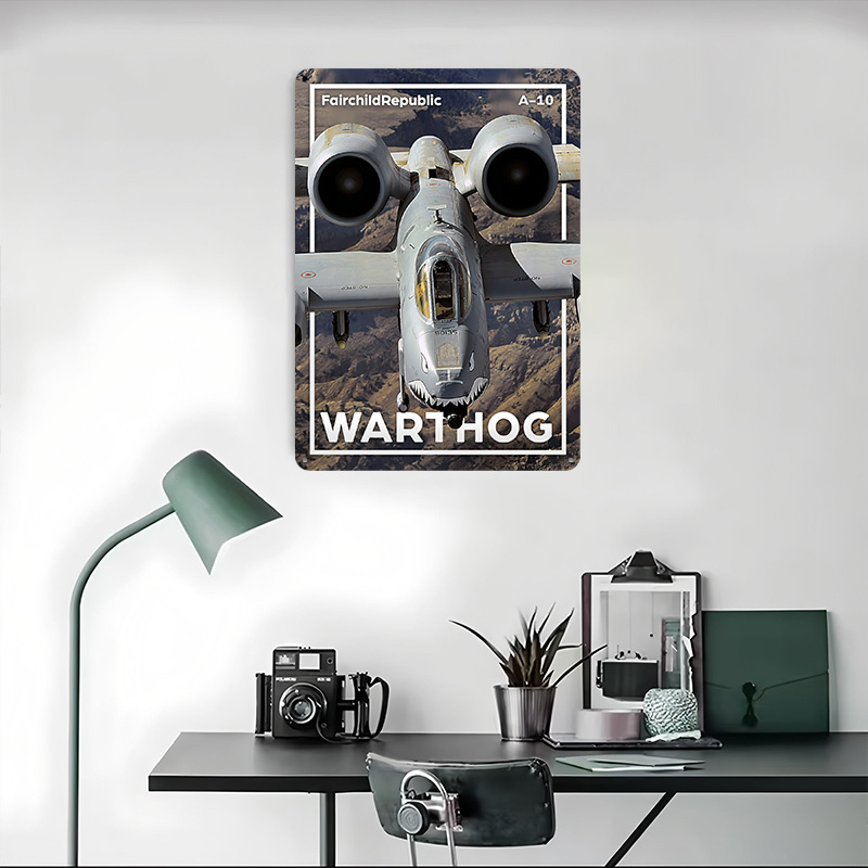 A10 Warthog Printed Poster Cus - Retro Gaming Bar recensione e prezzo