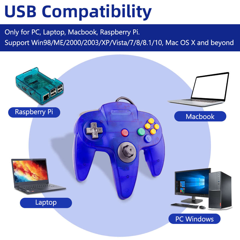 N64 Controller Classic USB Wir - Retro Gaming Corps recensione e prezzo