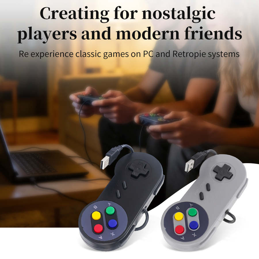 USB Retro Gamepad for PC NESPi - Retro Gaming For Windows recensione e prezzo