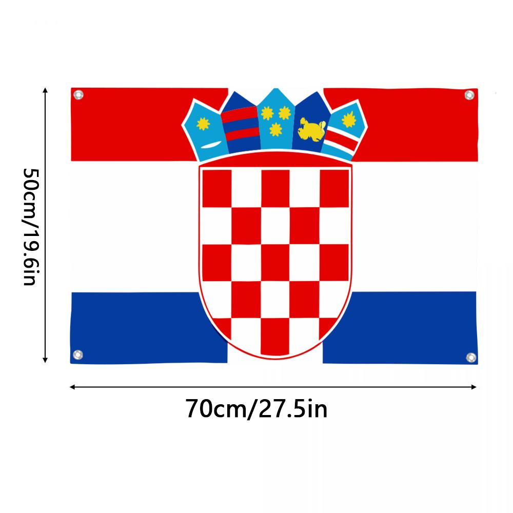 1PC Famous Croatia Flags Retro - Retro Gaming Banner recensione e prezzo