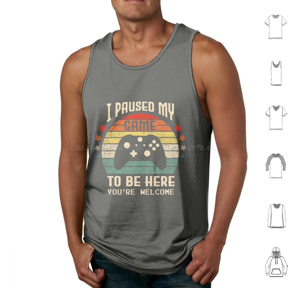 I Paused My Game To Be Here Ga - Retro Gaming Gifts For Men recensione e prezzo