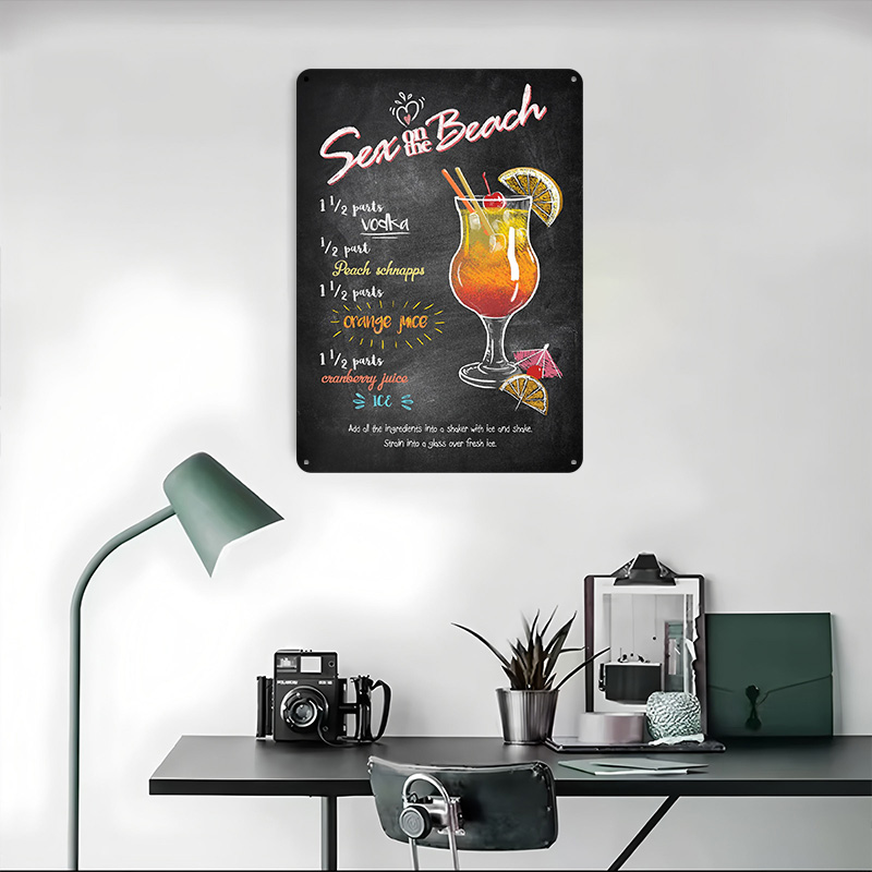 Sex on the Beach Tinplate Post - Retro Gaming On recensione e prezzo