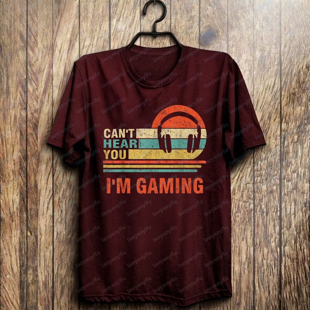 Funny Gamer Gift Headset Can't - Retro Gaming Gifts For Men recensione e prezzo