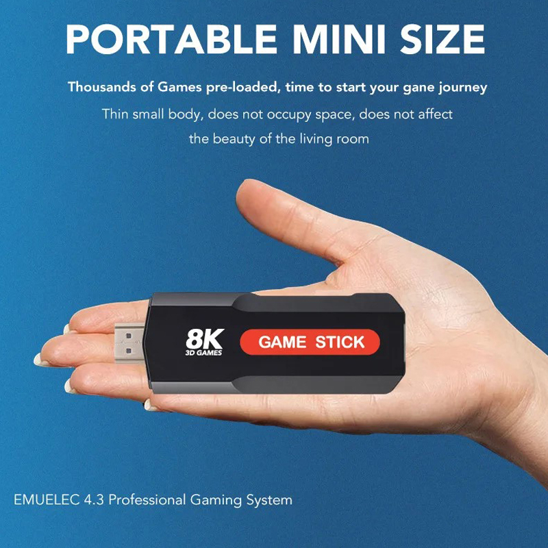 X2 Game Stick HD 4K 8K 3D Cons - Retro Gaming Usb Stick recensione e prezzo